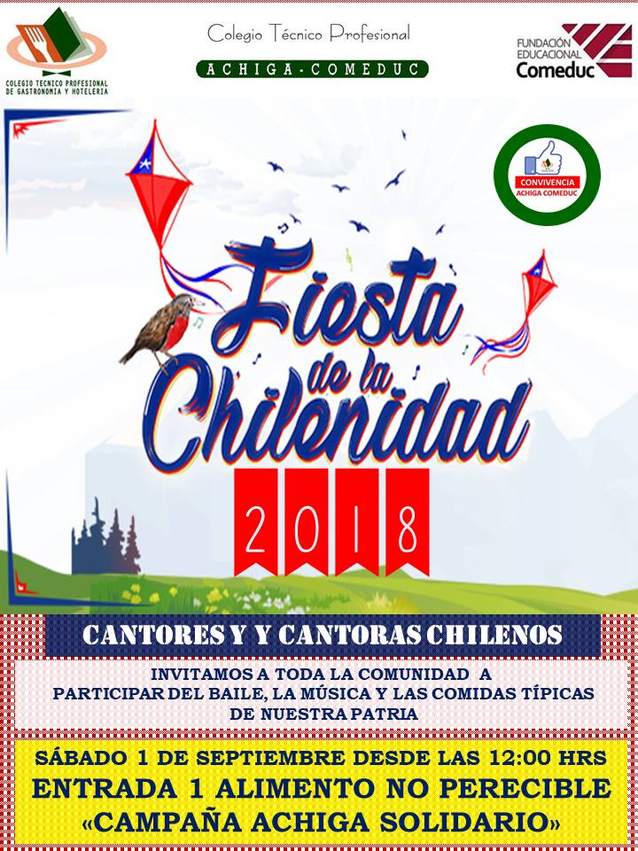 Fiesta de la Chilenidad  Achiga  Comeduc