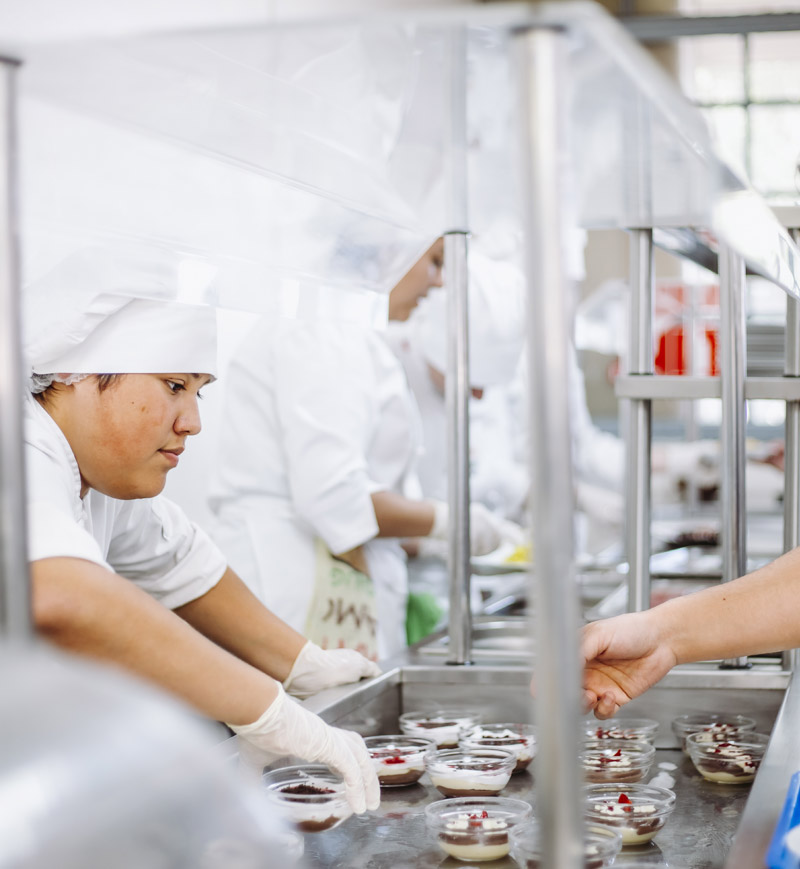 Gastronomía mención repostería y pastelería Achiga - comeduc